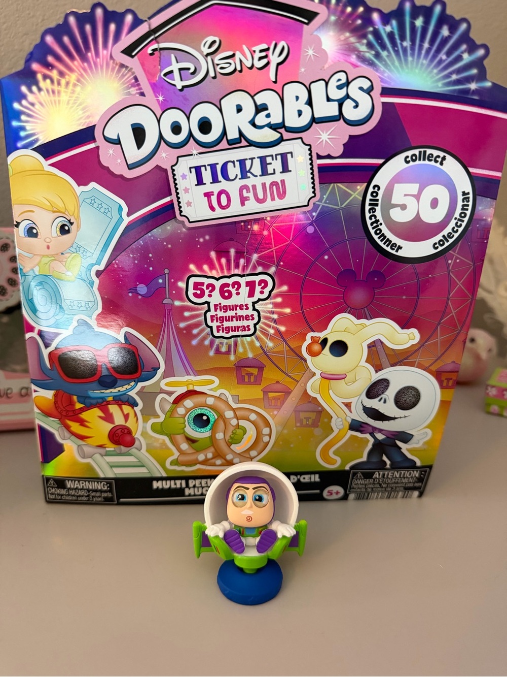 Disney Doorables Ticket to Fun Buzz Lightyear RARE Toy Story